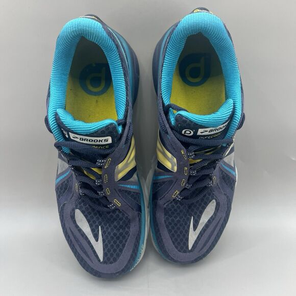 Brooks Pure Cadence 3 Women Size 9 B Shoes Blue Gray Running Sneaker 1201541B507 - Picture 5 of 8